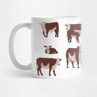 Hereford Cattle Pack Mug